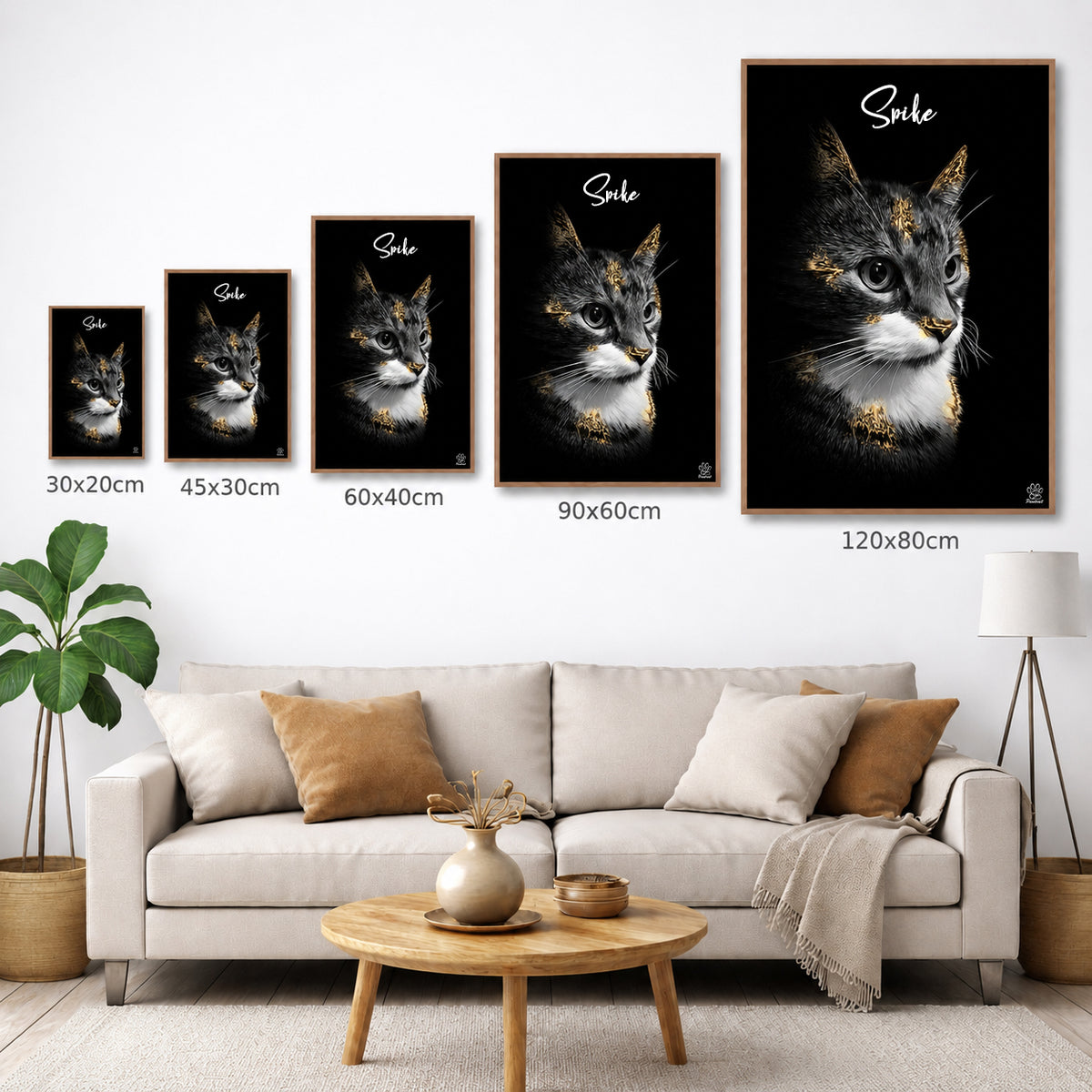 Gold Pawtrait