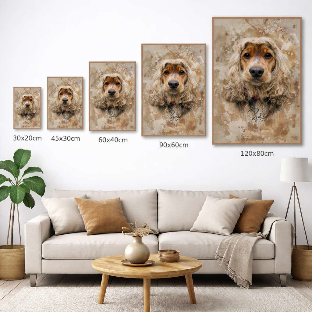 Aquarelle Pawtrait