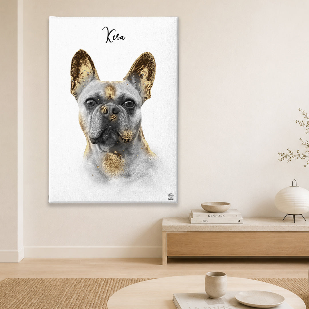 Gold Pawtrait
