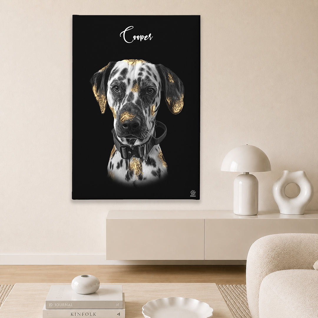 Gold Pawtrait