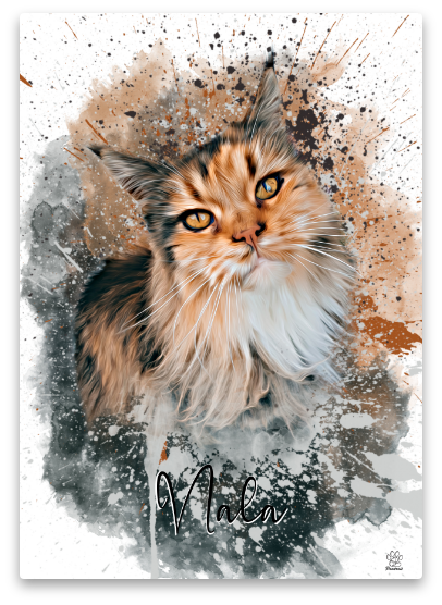 Wasserfarben Pawtrait (Copy)