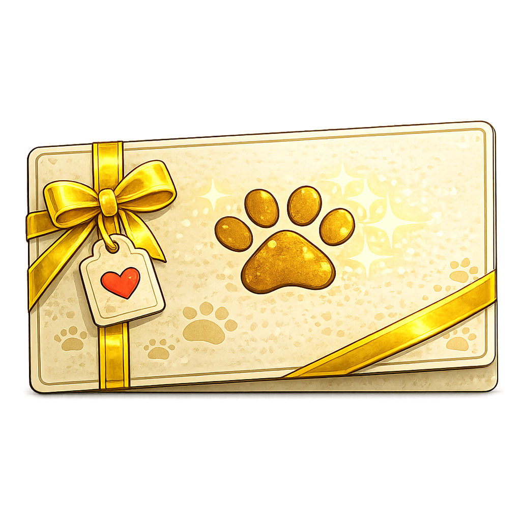 Pawtrait Geschenkgutschein