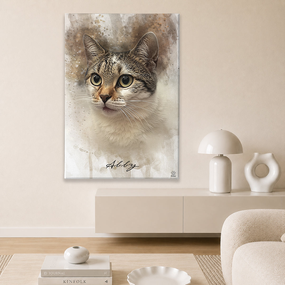 Wasserfarben Pawtrait