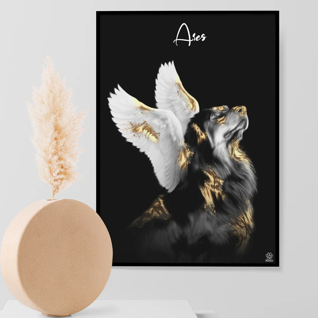 Gold Pawtrait